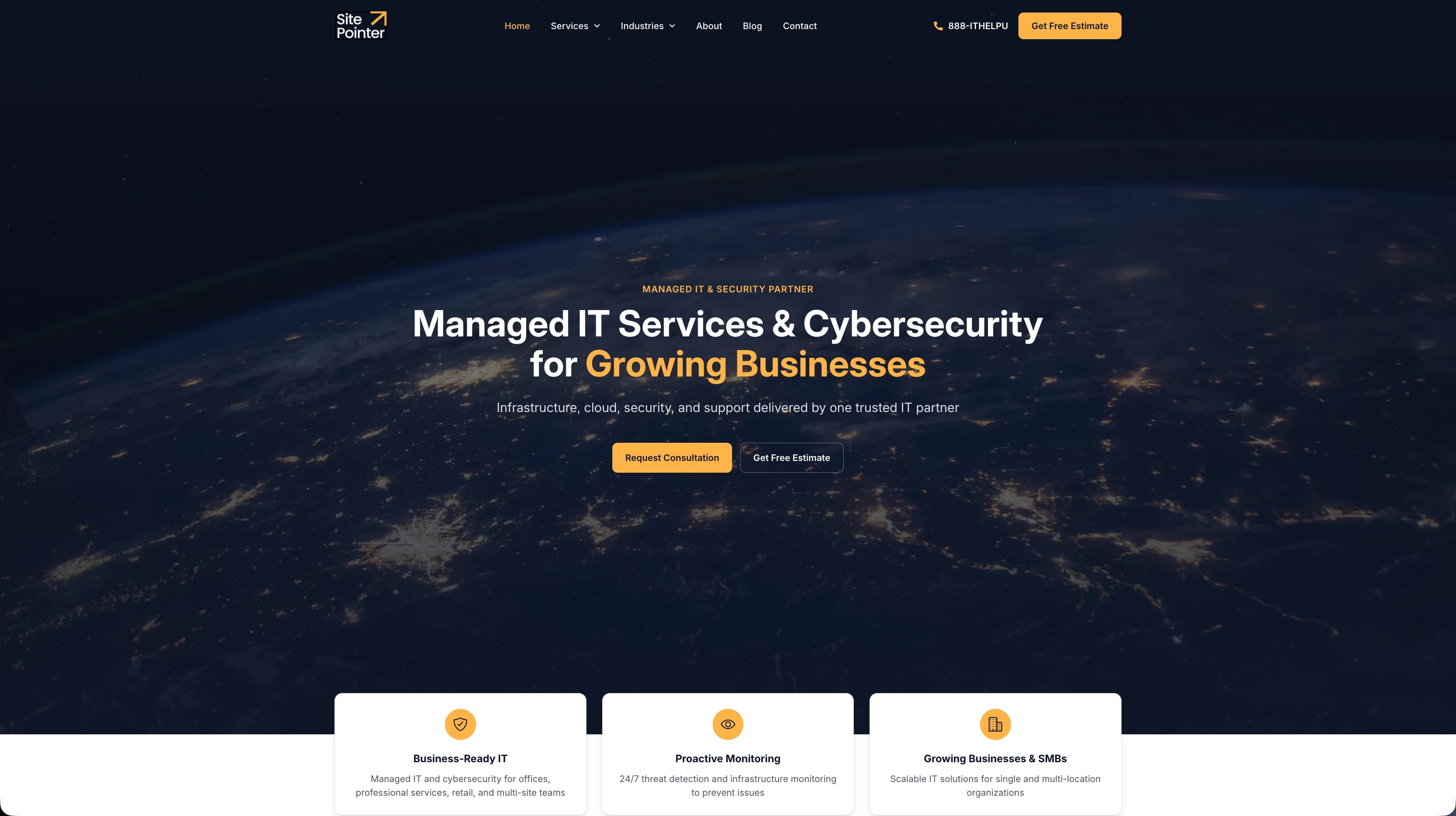 SitePointer website